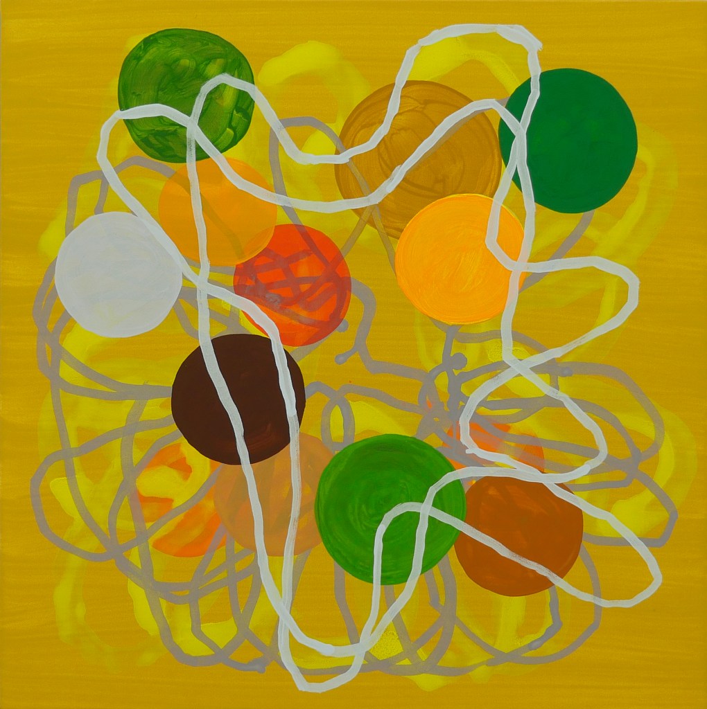 Kast med liten boll 25, 55x55 cm