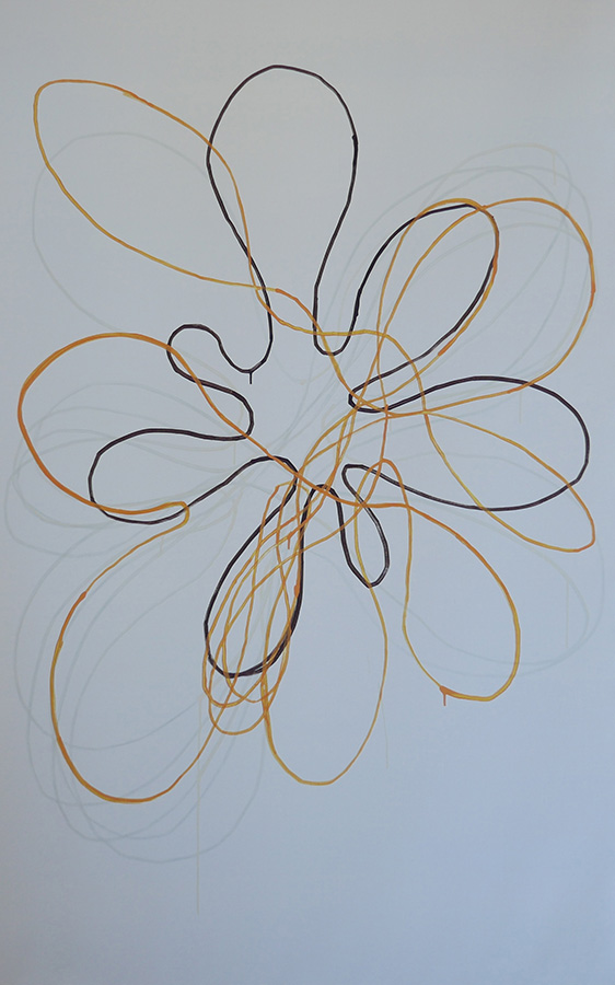 Stor ljusblå surr, 110 x175 cm